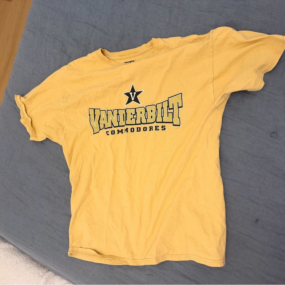 Champion Yellow Vanderbilt Commodores Tee